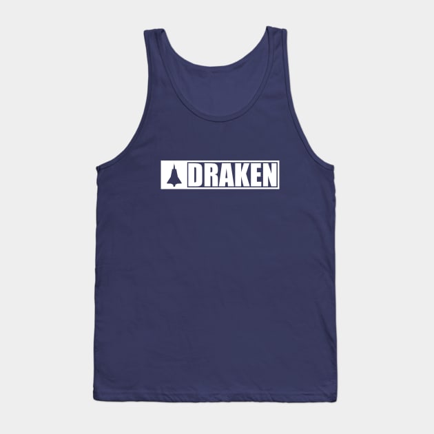 Draken Fighter Tank Top by TCP